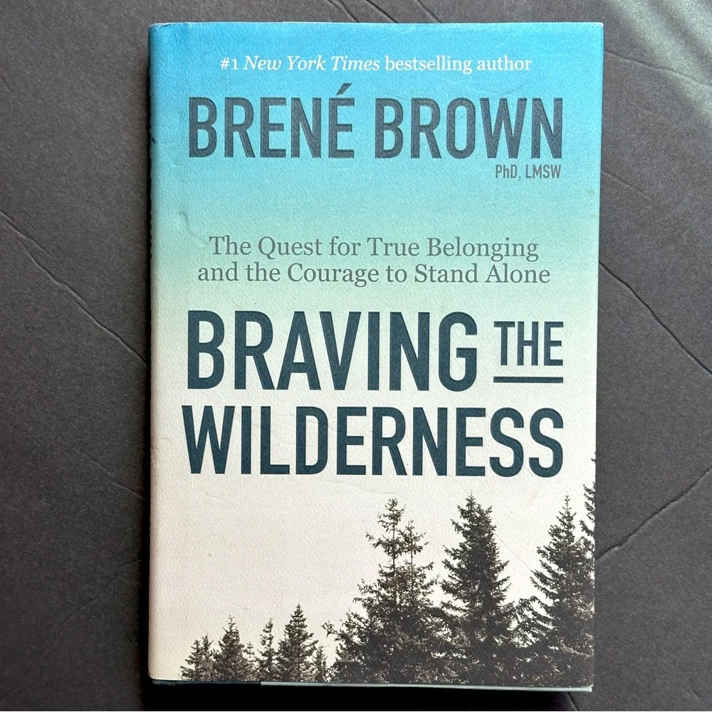 โ SOLD โ Braving The Wilderness by Brenรฉ Brown | Self-Help, Psychology | HB - Picture 1 of 11